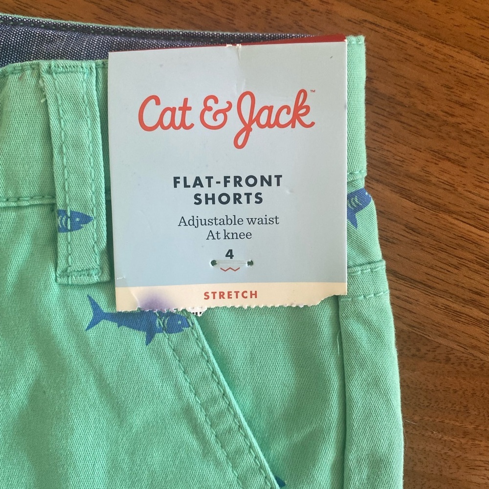 Cat & Jack adjustable waist boys shorts 
Size 4. NWT - Picture 3 of 7